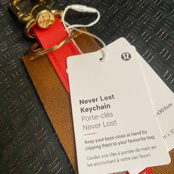 Lululemon Never Lost Keychain 9” - Picture 2 of 6